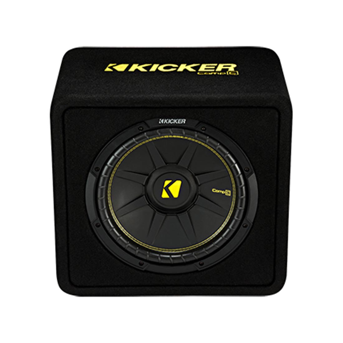  Kicker 44VCWC124 12" 4-Ohm Single Loaded Ported Subwoofer Enclosure