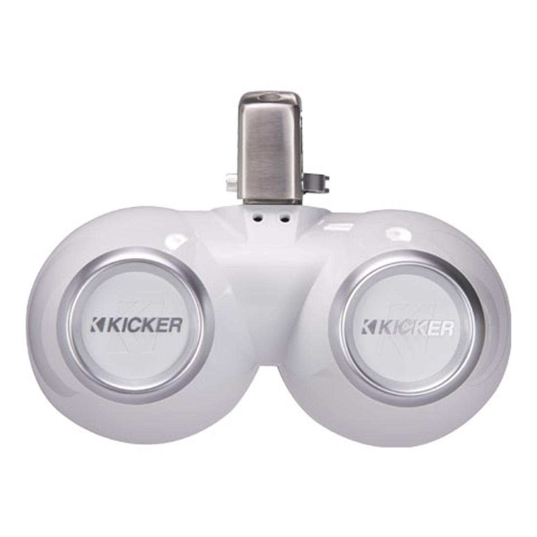 Kicker 45KMTDC65W Dual 6.5" Wakeboard Tower Speakers - White