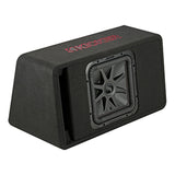 Kicker 45VL7R122 Loaded 2-Ohm Vented Enclosure with Single Solo-Baric L7R 12" Subwoofer