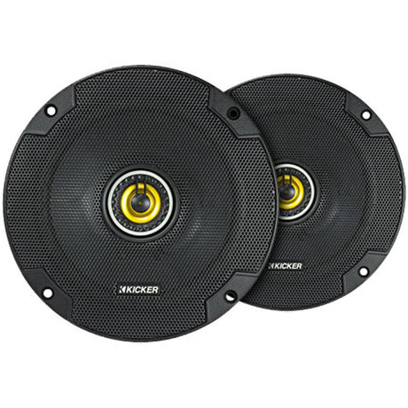 Kicker 46CSC654 CS Series 6.5″ 4-Ohm 2-Way Coaxial Car Speakers