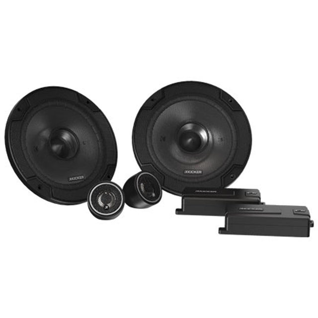 Kicker 46CSS654 CS Series 6.5" 4-Ohm Component System with .75" Tweeters