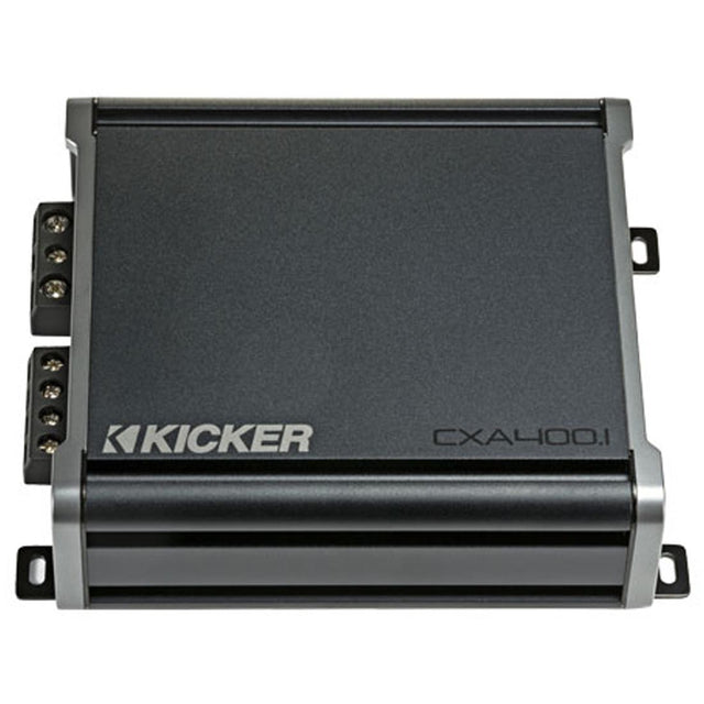 Kicker 46CXA400.1 400-Watt Class D Mono Subwoofer Amplifier