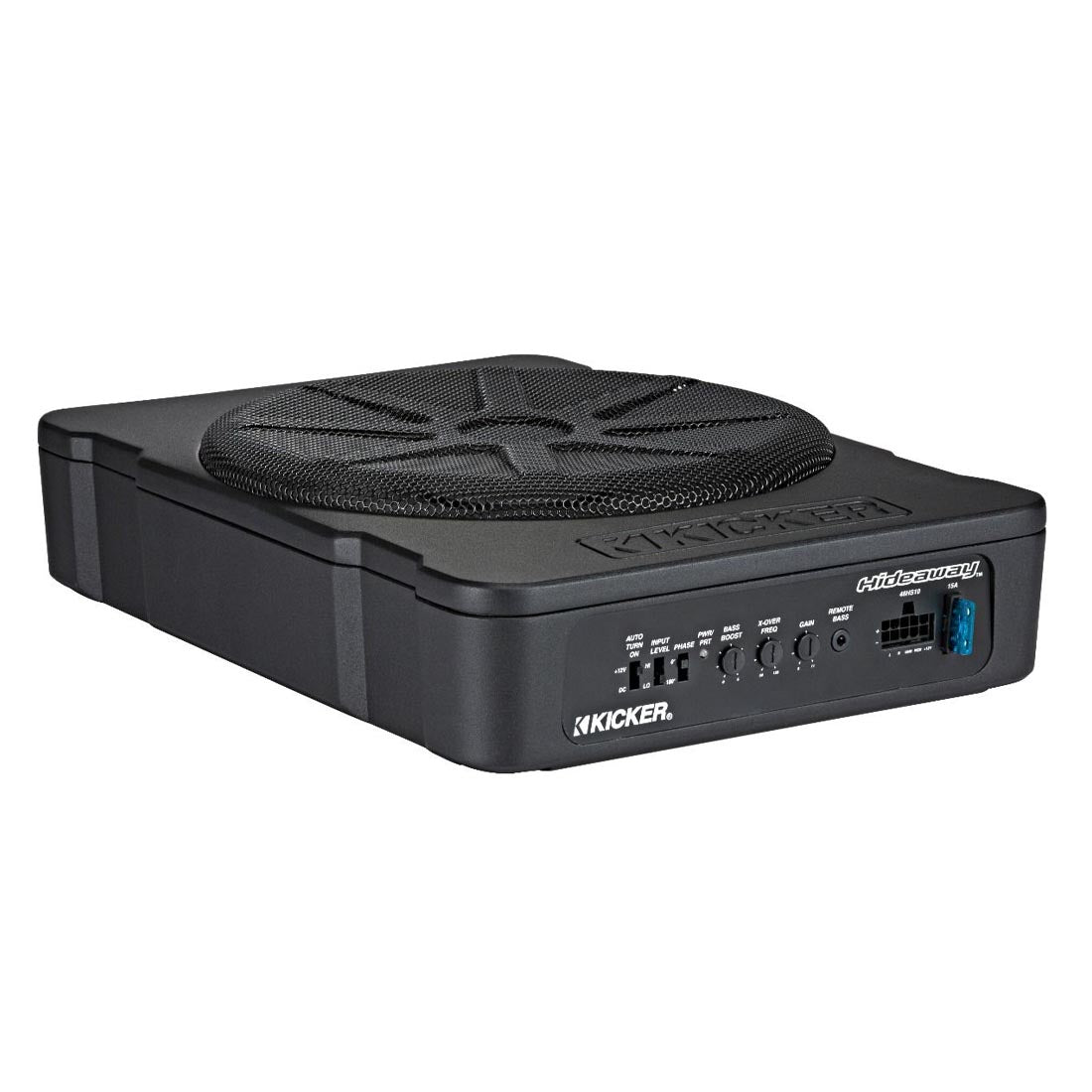 Kicker 46HS10 10" Hideaway Compact Powered Subwoofer - Each