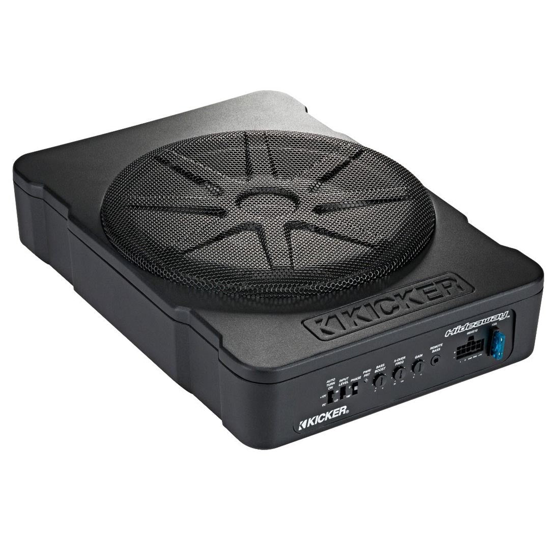 Kicker 46HS10 10" Hideaway Compact Powered Subwoofer - Each