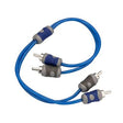 Kicker 46KI203 K-Series Interconnect 2-Channel RCA Cable - 0.3 Meters