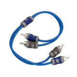 Kicker 46KI203 K-Series Interconnect 2-Channel RCA Cable - 0.3 Meters