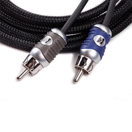 Kicker 46QI44 Q-Series 4-Channel RCA Signal Cable - 4 Meters