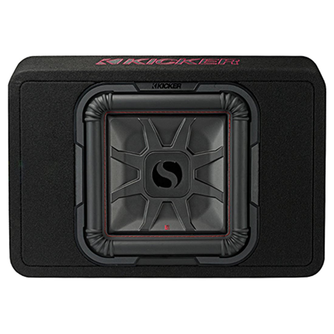 Kicker 46TL7T122 Sealed 2-Ohm Enclosure with Single Square L7T