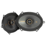 Kicker 47KSC6804 KS Series 6"x8" 2-Way Coaxial Car Speakers