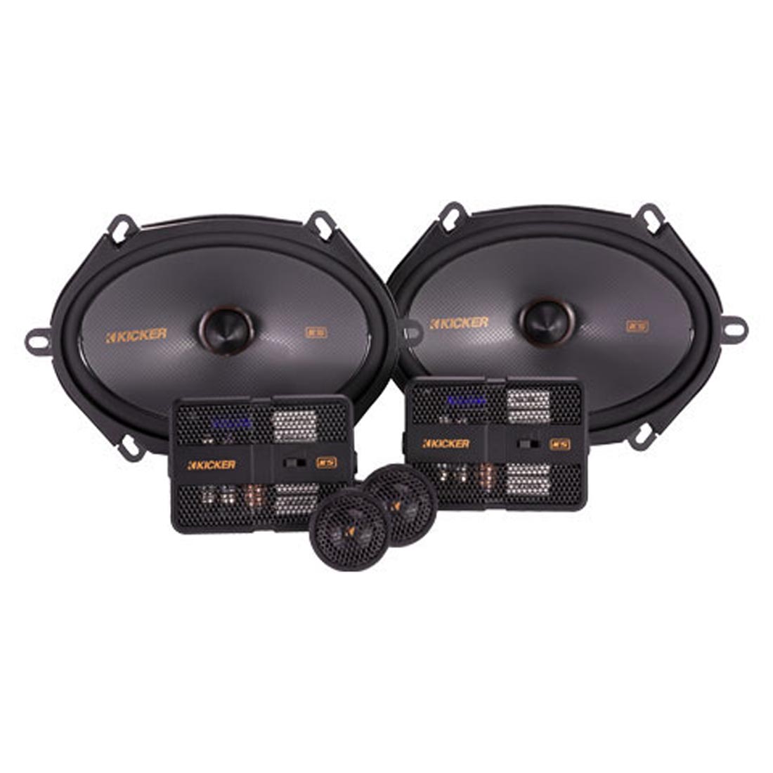 Kicker 47KSS6804 KS Series 6"x8" Component Speaker System