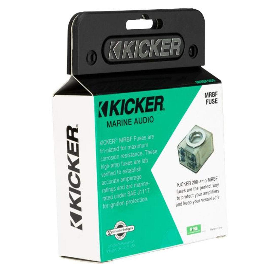 Kicker 47MRBF200 ABYC Compliant 200 Amp Marine Fuse