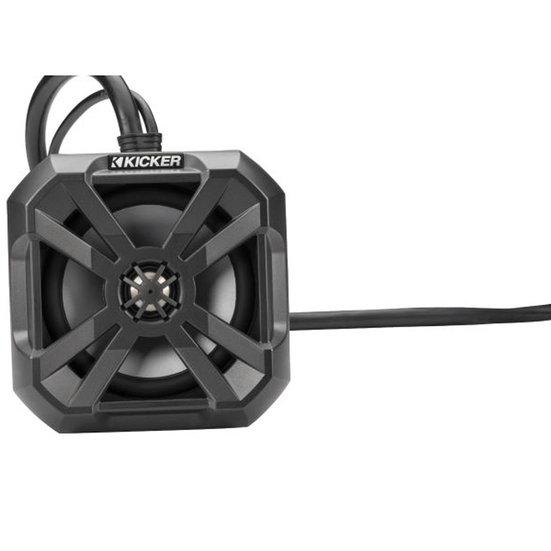 Kicker 48BTCAN65 6.5" Marine Bluetooth PowerCan Speakers with LED Lighting - Pair