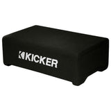 Kicker 48CDF124 Comp Series 12" 4-Ohm Sealed Downward-Firing Loaded Subwoofer Enclosure
