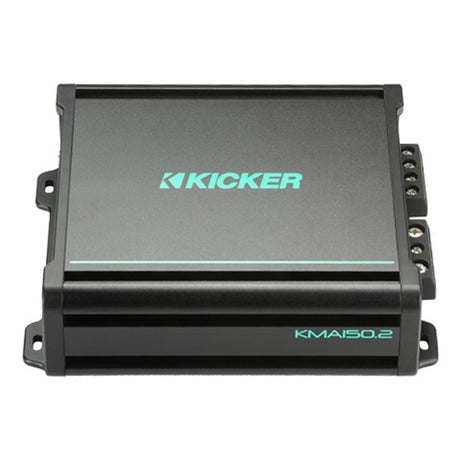 Kicker 48KMA150.2 KMA Series 2-Channel Marine Amplifier — 40 watts RMS x 2