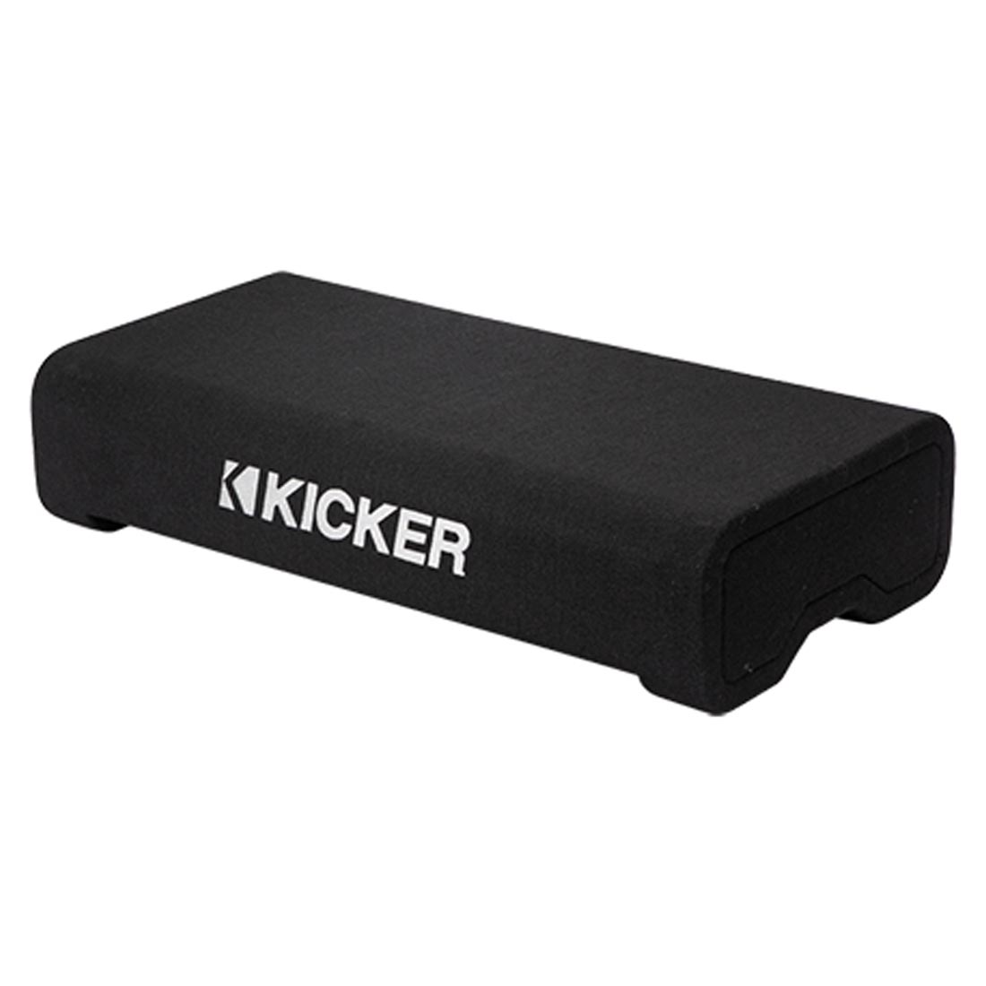 Kicker 48TCWRT82 Truck-Style Sealed Enclosure with Single 8" CompRT Subwoofer and Passive Radiator