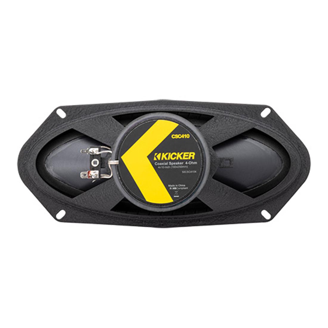 Kicker 50CSC4104 CS Series 4"x10″ 2-Way Coaxial Car Speakers