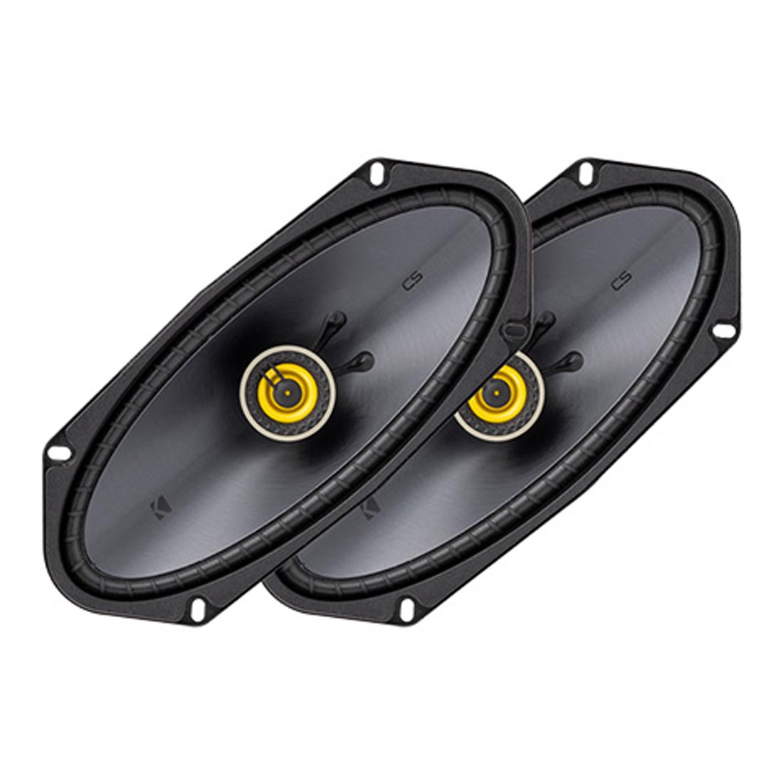 Kicker 50CSC4104 CS Series 4"x10″ 2-Way Coaxial Car Speakers