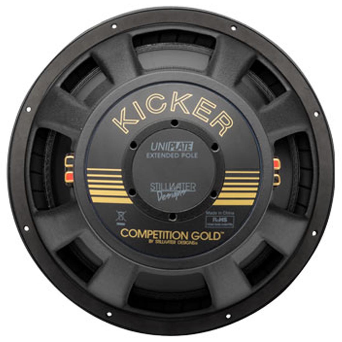 Kicker 50GOLD154 50th Anniversary 15" Competition Gold 4-Ohm Subwoofer