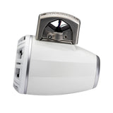 Kicker 51KMTCXL65W 6.5" Marine Wakeboard Tower Speakers with RGB Lighting - White