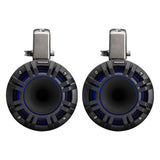 Kicker 51KMTCXL65 6.5" Marine Wakeboard Tower Speakers with RGB Lighting - Black