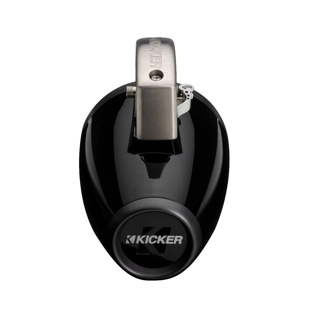 Kicker 51KMTCXL65 6.5" Marine Wakeboard Tower Speakers with RGB Lighting - Black