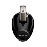 Kicker 51KMTCXL65 6.5" Marine Wakeboard Tower Speakers with RGB Lighting - Black