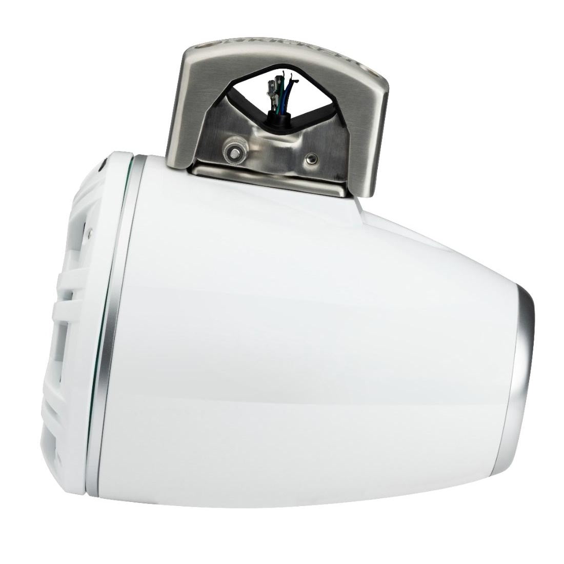 Kicker 51KMTCXL8W 8" Marine Wakeboard Tower Speakers with RGB Lighting - White