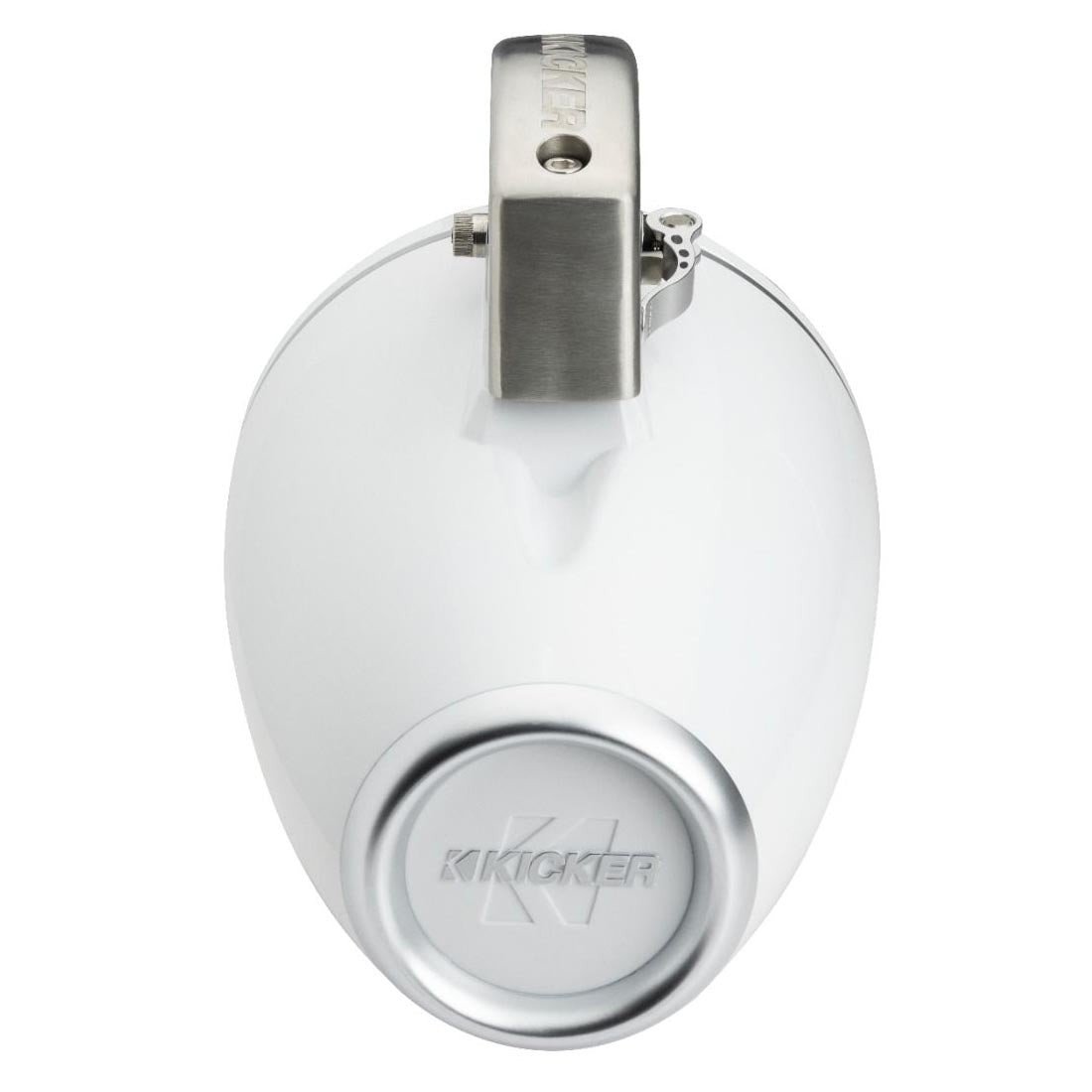 Kicker 51KMTCXL8W 8" Marine Wakeboard Tower Speakers with RGB Lighting - White