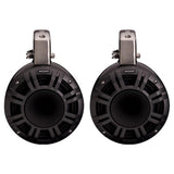Kicker 51KMTCXL8 8" Marine Wakeboard Tower Speakers with RGB Lighting - Black