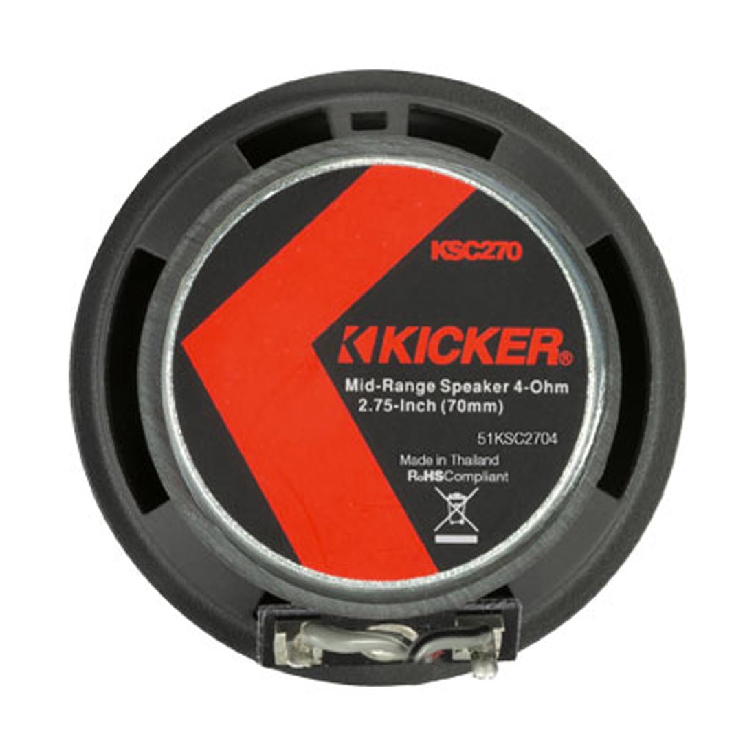 Kicker 51KSC2704C KS Series 2.75" Component Mid-Tweeter - Each