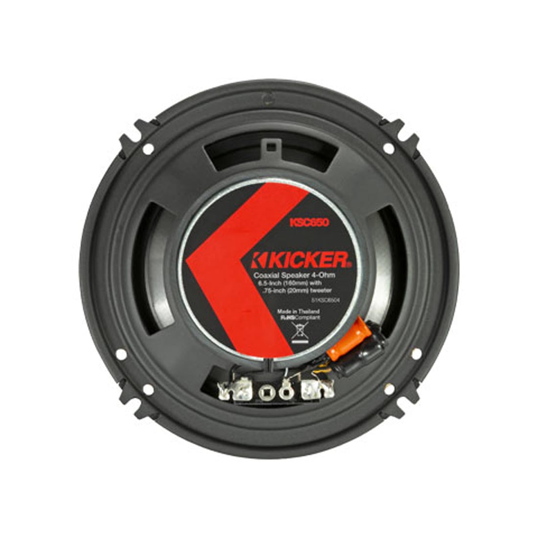 Kicker 51KSC6504 KS Series 6.5" 2-Way Coaxial Car Speakers