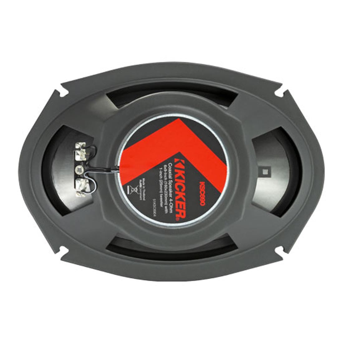 Kicker 51KSC6904 KS Series 6"x9" 2-Way Coaxial Car Speakers