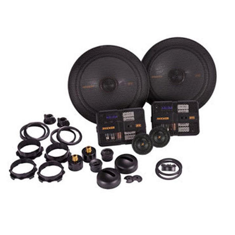 Kicker 51KSS6704 KS Series 6.75" Component Speaker System with mounting options