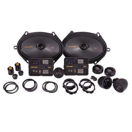 Kicker 51KSS6804 KS Series 6x8" Component Speaker System with mounting options