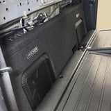 Kicker 51KTDL7T102 10" Custom Fit Dual Loaded Subwoofer Enclosure for Toyota Tacoma Vehicles