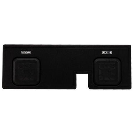 Kicker 51KTDL7T102 10" Custom Fit Dual Loaded Subwoofer Enclosure for Toyota Tacoma Vehicles