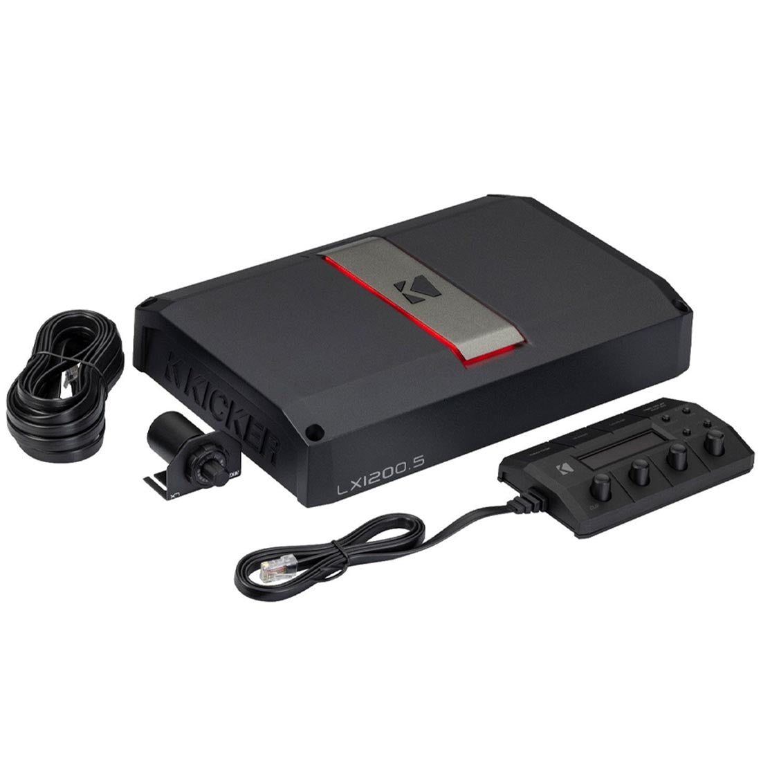Kicker 51LX12005 Class D 5-Channel Full Range Amplifier - Gibbys Electronic Supe