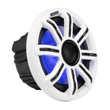 Kicker 51MSC8 8" Premium 4-Ohm Marine Coaxial Speakers with LED Lighting