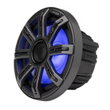 Kicker 51MSC8 8" Premium 4-Ohm Marine Coaxial Speakers with LED Lighting