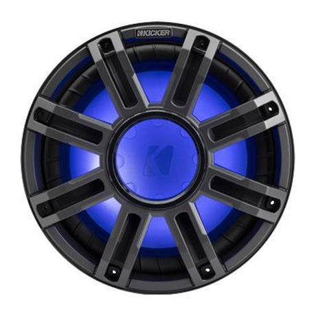 Kicker 51MWE122 12" Premium 2-Ohm Marine RGBW LED Subwoofer for Enclosures - Each