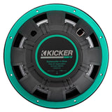 Kicker 51MWF124 12" Premium 4-Ohm Freeair Marine Subwoofer with LED Lighting - Each