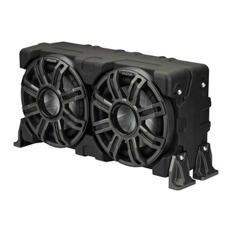 Kicker 51MWLE102 10" Premium 2-Ohm Marine Loaded Sealed Subwoofer Enclosure