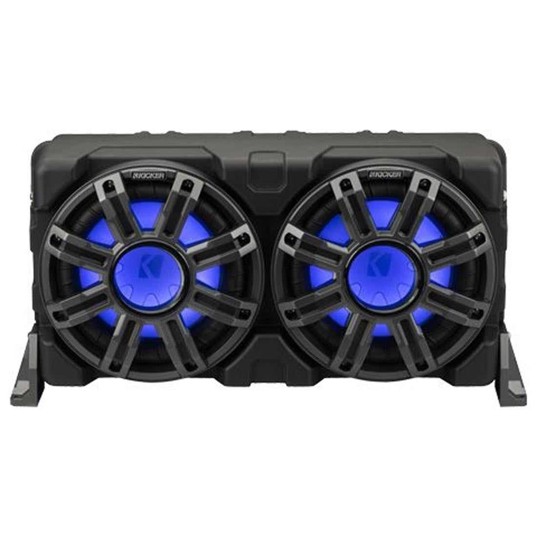 Kicker 51MWLE102 10" Premium 2-Ohm Marine Loaded Sealed Subwoofer Enclosure