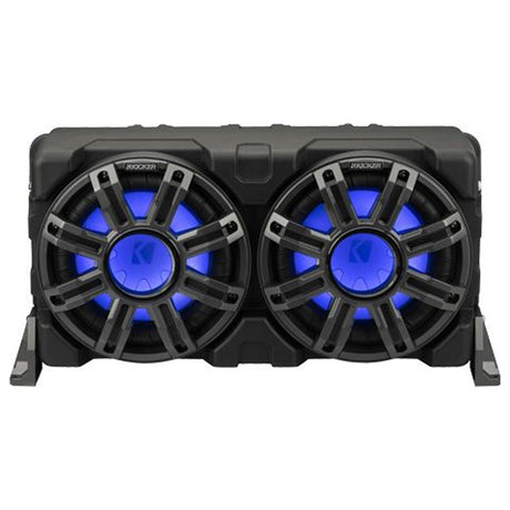 Kicker 51MWLE102 10" Premium 2-Ohm Marine Loaded Sealed Subwoofer Enclosure