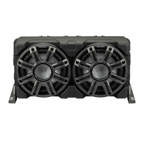 Kicker 51MWLE104 10" Premium 4-Ohm Marine Loaded Sealed Subwoofer Enclosure