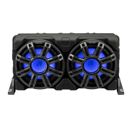 Kicker 51MWLE104 10" Premium 4-Ohm Marine Loaded Sealed Subwoofer Enclosure
