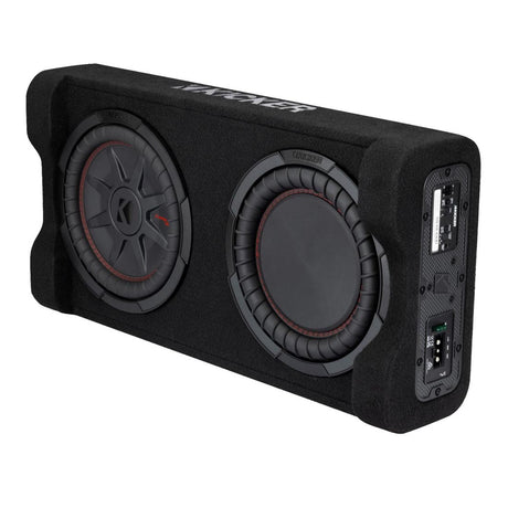 Kicker 51PTRTP10 10" 400W RMS Powered Down-Firing Subwoofer Enclosure (51PTRTP10)