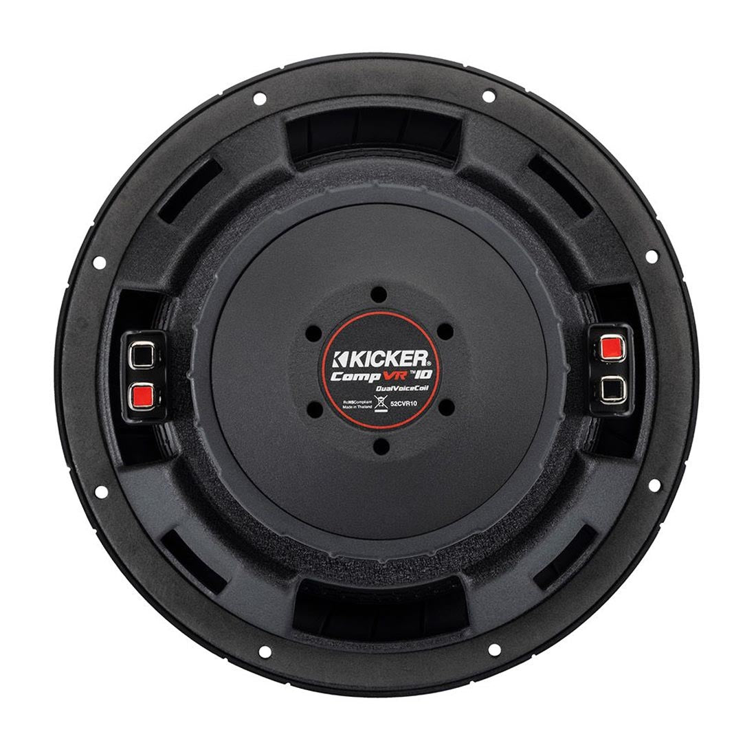 Kicker 52CVR102 CompVR 10” 2-Ohm DVC Subwoofer (52CVR102)