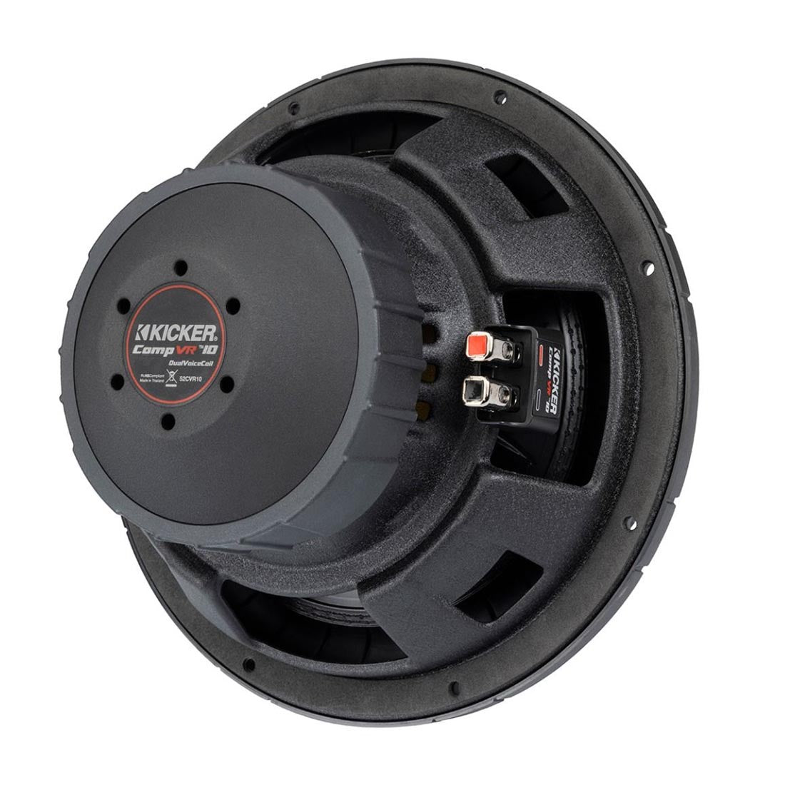 Kicker 52CVR104 CompVR 10” 4-Ohm DVC Subwoofer (52CVR104)