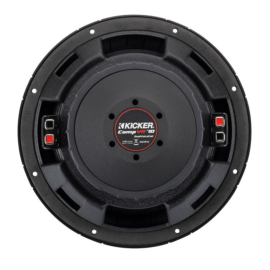 Kicker 52CVR104 CompVR 10” 4-Ohm DVC Subwoofer (52CVR104)